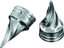 Kuryakyn Twisted Axle Caps Chrome-1