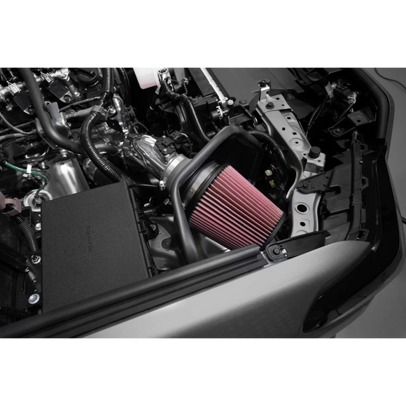 Cold Air Intake System - High-flow Air Filter, Aluminum Tube - TOYOTA TACOMA L4-2.4L TURBO