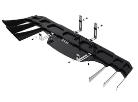 CORV C7 '14-'17 6.2L AT/MT RWD 2DR "EXHAUST DIFFUSER" BLACK FINISH