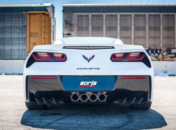 2014-2019 Chevrolet Corvette (C7) Stingray/ Z06 V8 Automatic/ Manual Transmission Rear Wheel Drive 2 Door Exhaust Diffuser