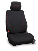 PRP 12-14 Ford Raptor Front Seat Covers (Pair) - Black w/ Red Stitch-1