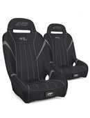 PRP GT/S.E. Suspension Seats Kit for Can-Am Maverick X3 (Pair) - Black & Gray-1