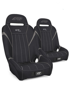 PRP GT/S.E. Suspension Seats Kit for Can-Am Maverick X3 (Pair) - Black & Gray
