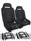 PRP Polaris RZR 570 GT3 Suspension Seats Kit (Pair) - Black-1
