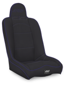 PRP Daily Driver High Back Suspension Seat- Black/Purple Vinyl-1