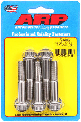 ARP M10 X 1.25 X 50 12pt SS Bolts