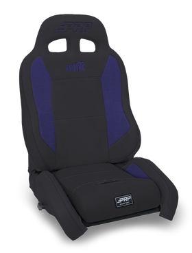 PRP EnduroCrawl Reclining Suspension Seat - Black/Purple Vinyl - Passenger
