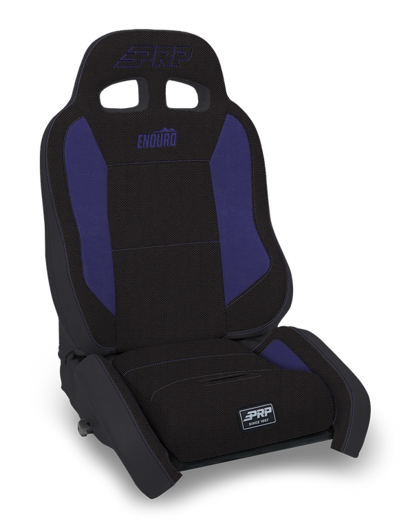 PRP EnduroCrawl Reclining Suspension Seat - Black/Purple Tweed - Passenger