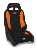 PRP EnduroCrawl Reclining Suspension Seat - Black/Orange Tweed - Driver-1