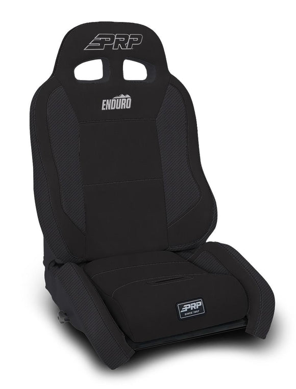 PRP EnduroTrail Reclining Suspension Seat - Black Suede - Passenger