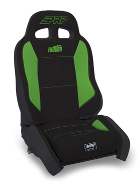 PRP EnduroDaily Reclining Suspension Seat - Black/Green Tweed - Passenger