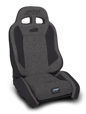 PRP EnduroTrail Reclining Suspension Seat - Gray Tweed - Passenger