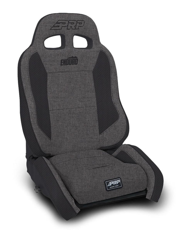 PRP EnduroTrail Reclining Suspension Seat - Gray Tweed - Driver