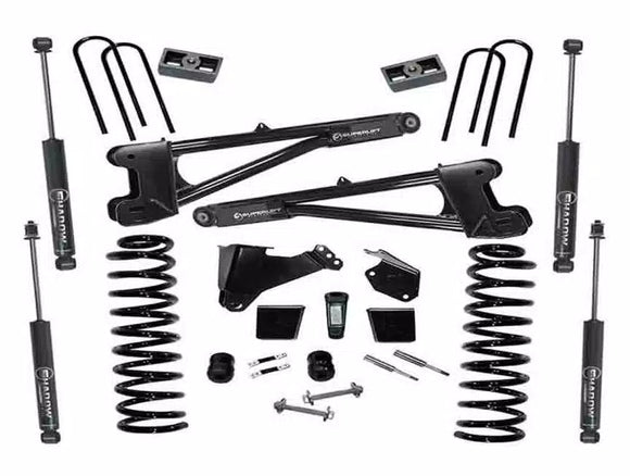 Superlift 05-07 Ford F-250/F-350 SuperDuty 4WD 6in Lift Kit w/ Repl Radius Arms & Superlift Shocks
