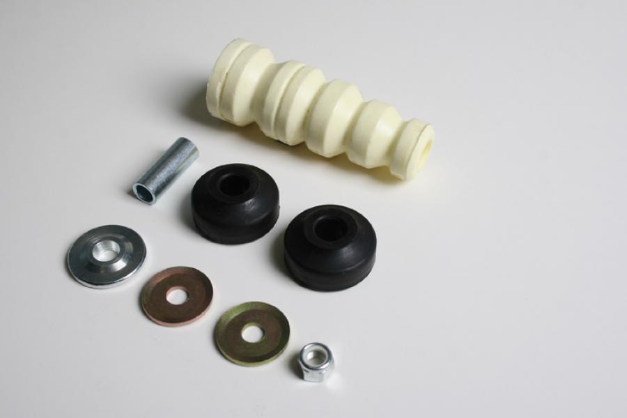 Progress Tech 89-91 Honda Civic/Si/CRX Coil-Over 2 System (FR 450lb / RR 450lb) Factory Top Hat Only