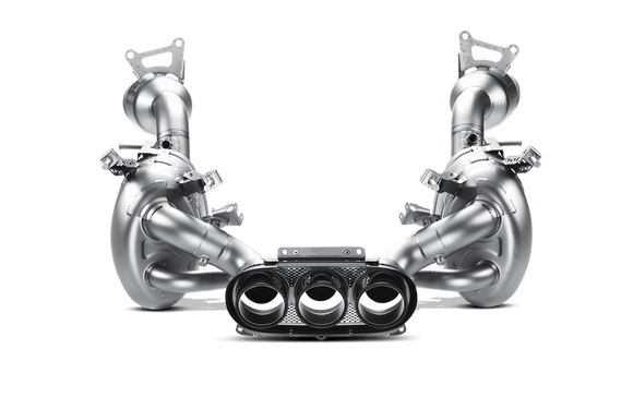 Akrapovic 10-15 Ferrari 458 Italia/458 Spyder Slip-On Line (Titanium) w/ Carbon Tips