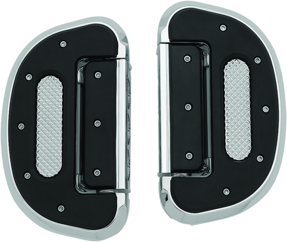 Kuryakyn Heavy Industry Passenger Floorboard Without Adapter Chrome