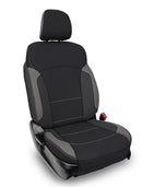 PRP 2013-2017 Subaru Crosstrek Front Seat Covers (Pair) - Black & Gray-1