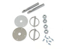 Mr. Gasket Hood & Deck Pinning Kits - With Screw-On Scuff Plates-1