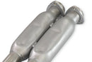 Supersprint BMW E24 / E28 Front Center Stainless Exhaust 2x50mm - Dual Resonated-3
