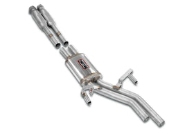Supersprint BMW E24 / E28 Front Center Stainless Exhaust 2x50mm - Dual Resonated