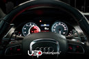 Black Aluminum DSG Paddle Extensions For Audi Vehicles-2
