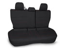 PRP 2013-2017 Subaru Crosstrek Rear Bench Seat Cover - Black w/ Red Stitch-1