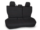 PRP 2013-2017 Subaru Crosstrek Rear Bench Seat Cover - Black w/ Orange Stitch-1