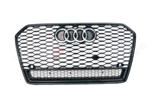 RS6 Blackout Mesh Style Grille: Audi C7.5 A6/S6