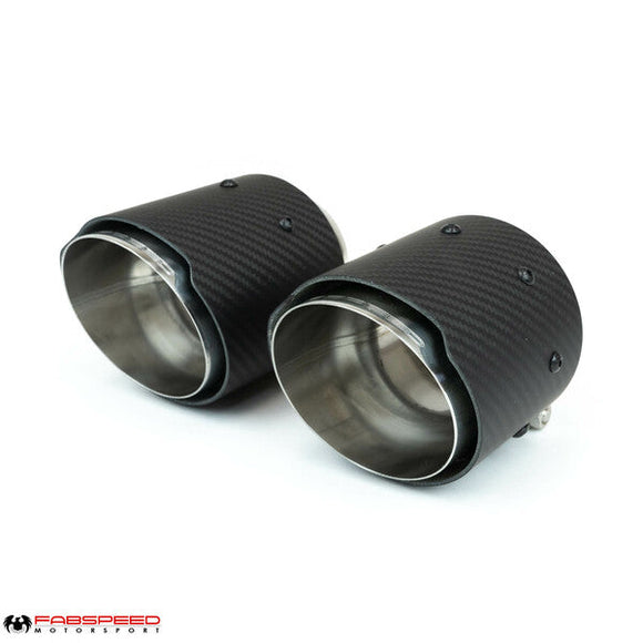 Fabspeed Porsche 992 GT3 Deluxe Dual Style Tips (2022+)