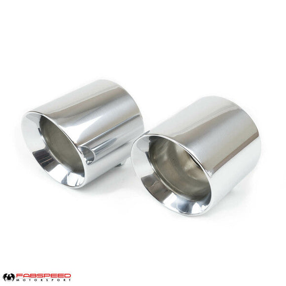 Fabspeed Porsche 992 GT3 Deluxe Dual Style Tips (2022+)