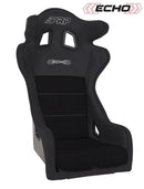 PRP Echo Composite Seat- Black (PRP Black Outline/Delta Black- Black Stitching)-1