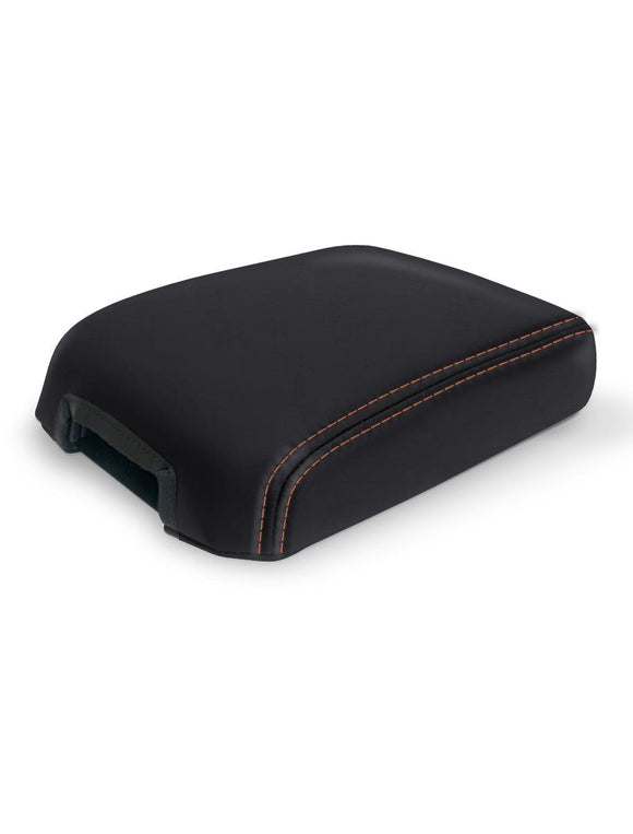 PRP Center Console Cover for 16-23 Toyota Tacoma - Black/Orange