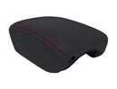 PRP  2018+ Jeep Wrangler JL / Jeep Gladiator JT Center Console Cover - Black with Red Stitching-1
