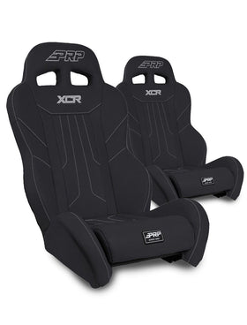 PRP XCR Suspension Seats Kit for Can-Am Maverick X3 (Pair) - Black & Gray