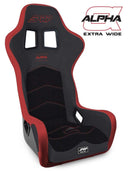 PRP Alpha Composite Seat/Extra Wide- Black/Red-1