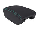 PRP 2018+ Jeep Wrangler JL Center Console Cover - Black/Teal-1