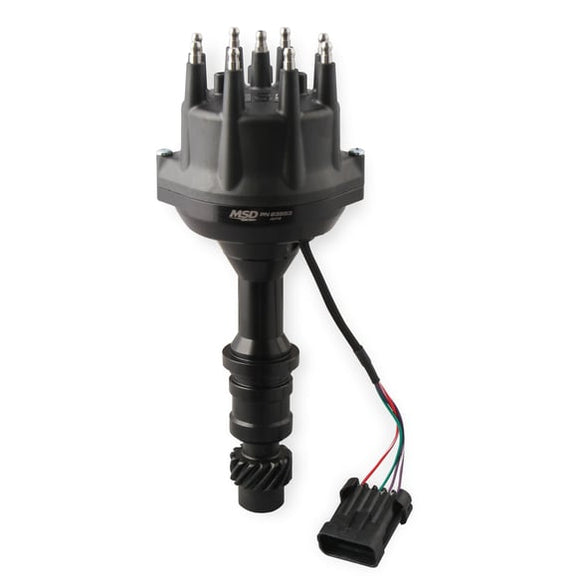 MSD Dist.. Black. Dual Sync. Oldsmobile V8