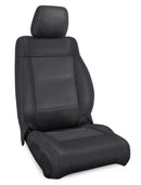 PRP 11-12 Jeep Wrangler JK Front Seat Covers/2 door or 4 door (Pair) - Black/Grey-1