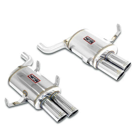 Supersprint BMW E39 M5 Stainless Rear Exhaust - 4x90mm Race Tips