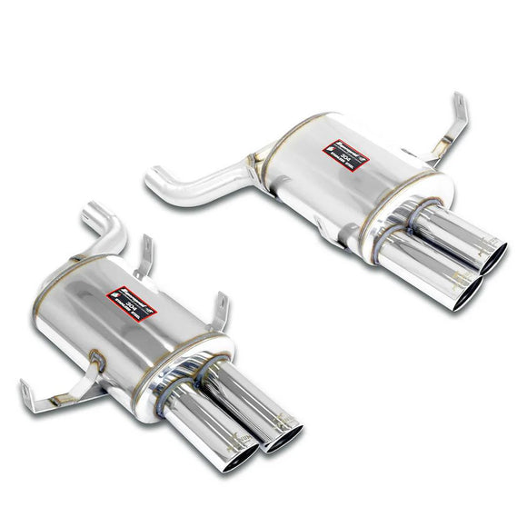 Supersprint BMW E39 M5 Stainless Rear Exhaust - 4x90mm Race Tips