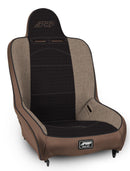 PRP Premier High Back Suspension Seat (Two Neck Slots) - Tan / Black-1