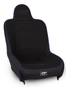 PRP Premier High Back Suspension Seat- Black/Purple Tweed-1