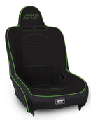 PRP Premier High Back Suspension Seat- Black/Green Tweed-1