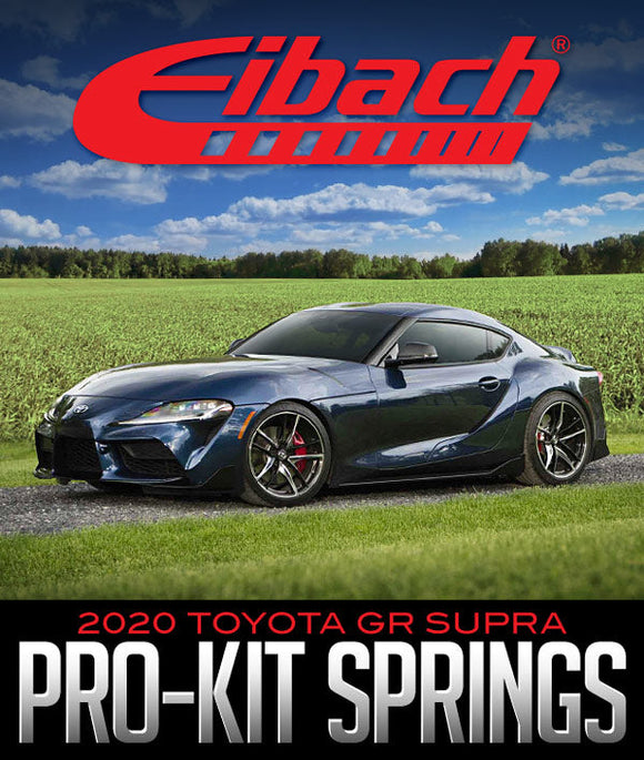EIBACH PRO-KIT LOWERING SPRINGS: 2020 TOYOTA GR SUPRA