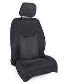 PRP 13-18 Jeep Wrangler JK Front Seat Covers/2 door or 4 door (Pair) - Black/Grey-1