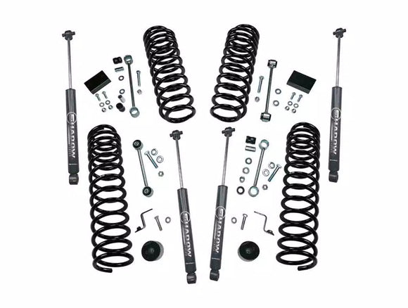 Superlift 18-20 Jeep Wrangler JL Unlimited 2.5in Dual Rate Coil Lift Kit w/ Superlift Shadow Shocks