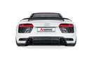 Akrapovic 16-17 Audi R8 5.2 FSI Coupe/Spyder Slip-On Line (Titanium) w/ Carbon Titanium Tips-5
