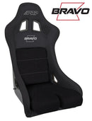 PRP Bravo Composite Seat- Black (PRP Silver Outline/Bravo Silver- Black Stitching)-1