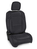 PRP 2018+ Jeep Wrangler JL/2 door/Rubicon Front Seat Covers (Pair) - All Black-1